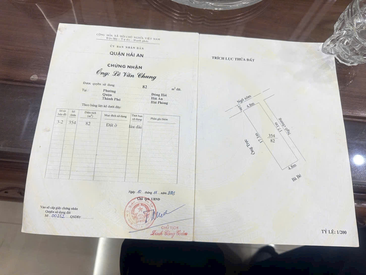 Bán đất lô góc ngõ rộng rãi tại đường Đà Nẵng- Ngô Quyền