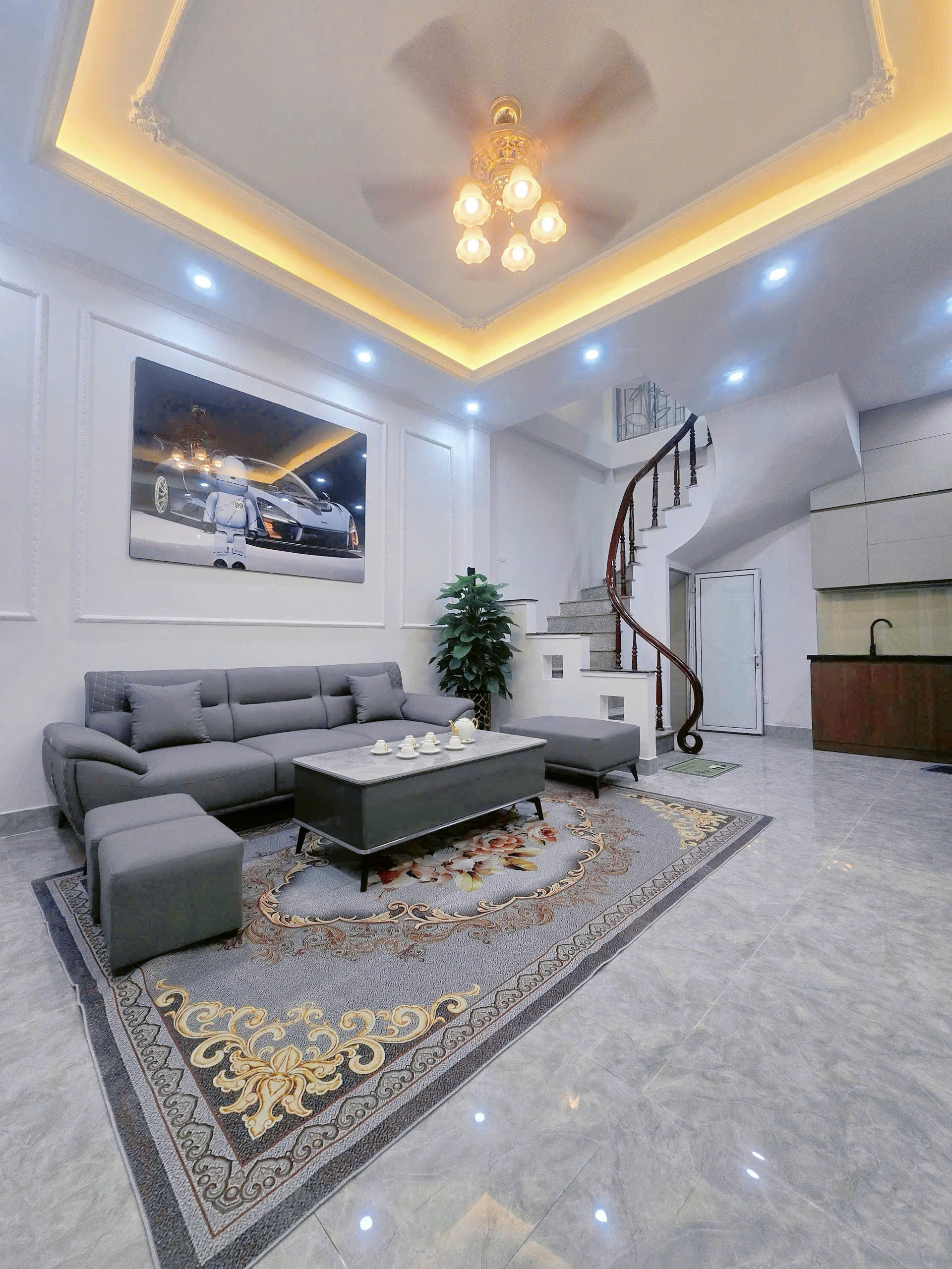 Bán nhà Đa Sỹ mới 5 tầng, mặt tiền 4.5m full nội thất cực đẹp, nhỉnh 8 tỷ