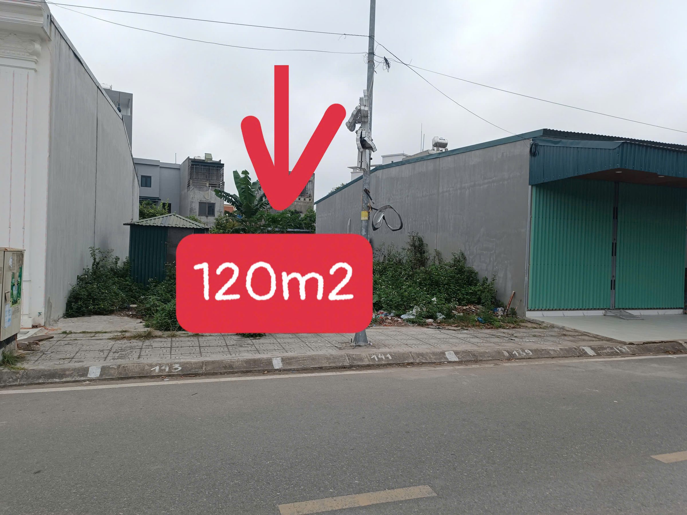 Chính chủ tôi cần bán nhanh lô đất diện tích 120m2 ngay gần khu công nghiệp Vsip giá chỉ có 1 tỷ thôi