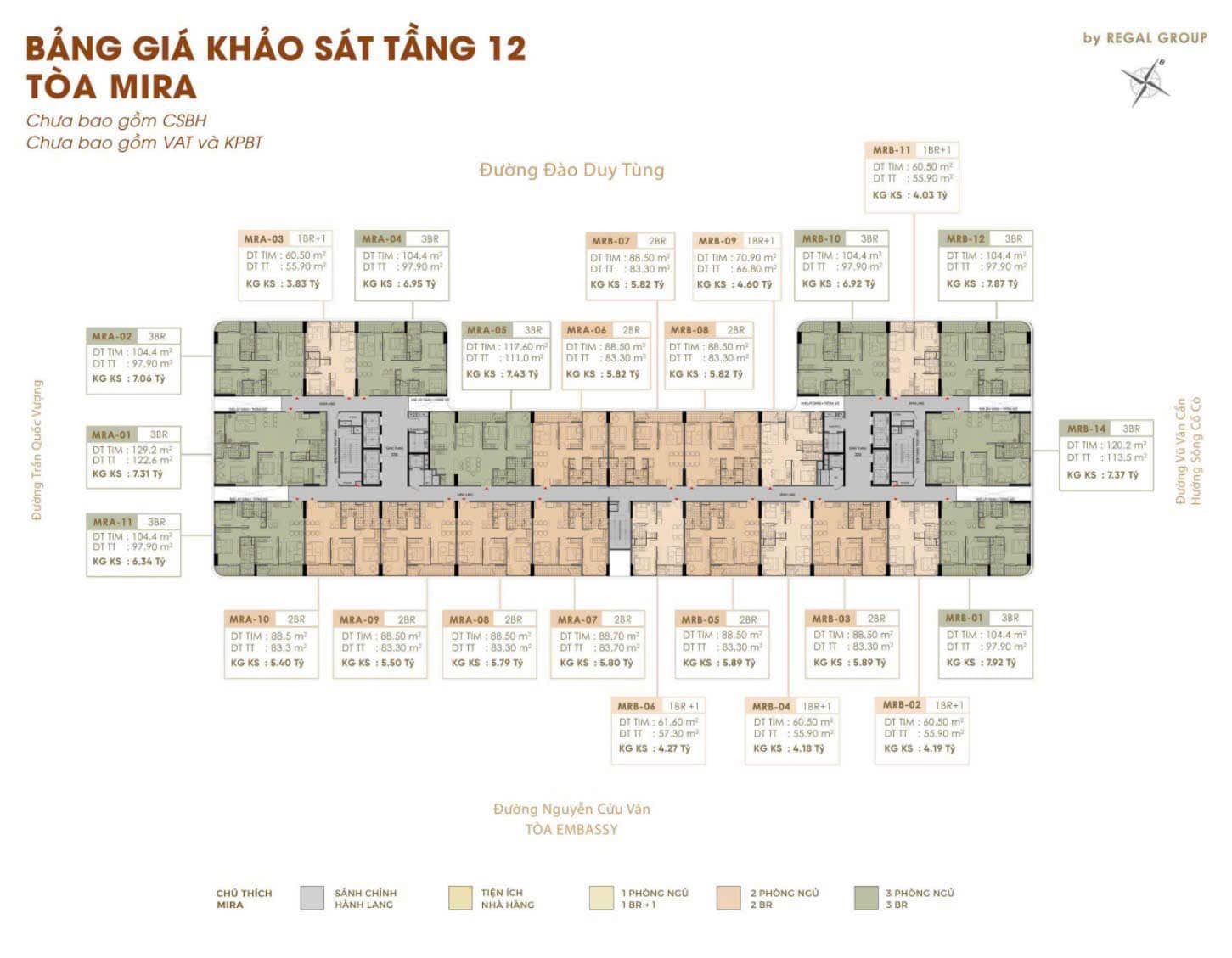 Mira Regal Complex – Tầng 12: Tọa Độ Sinh Lời Cực Phẩm