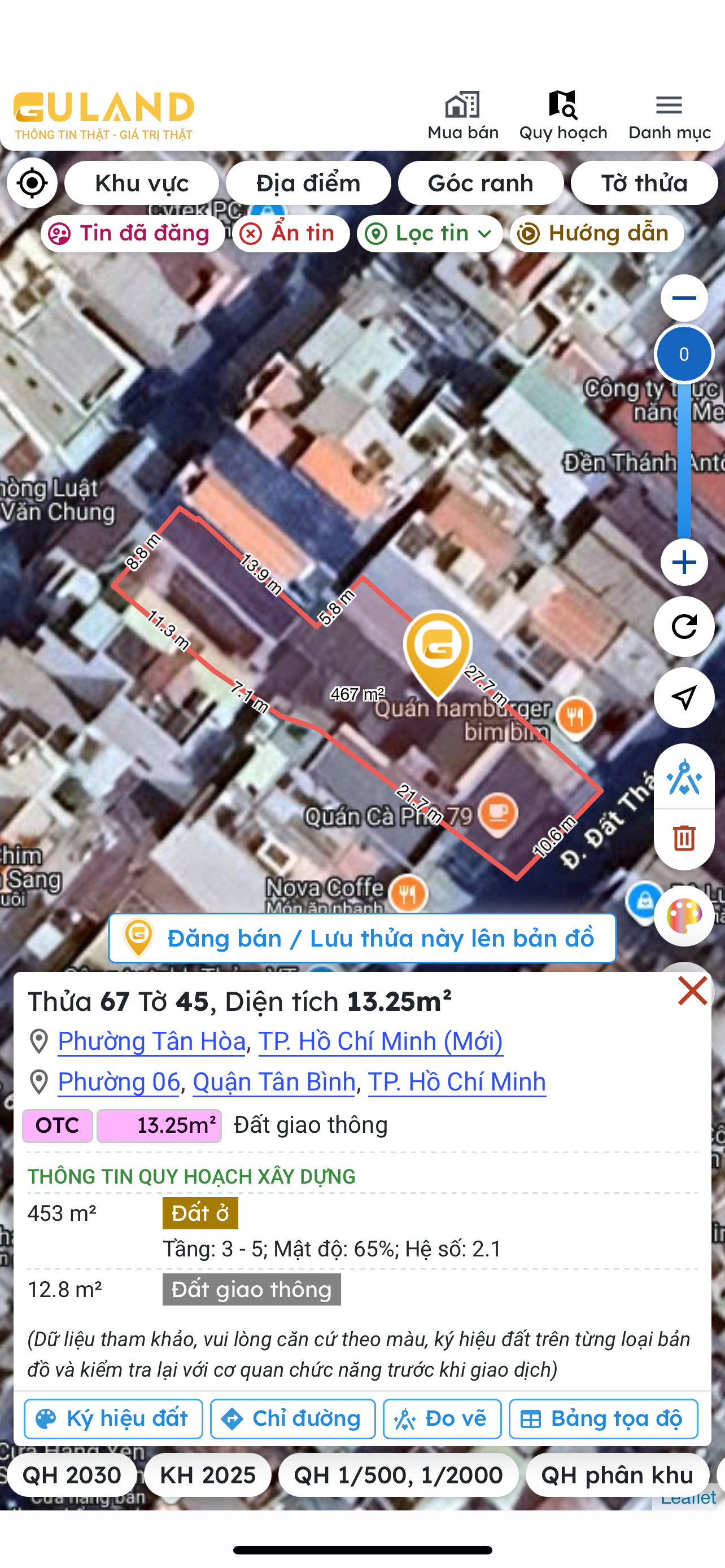 Đất trống, phù hợp xây căn hộ dịch vụ