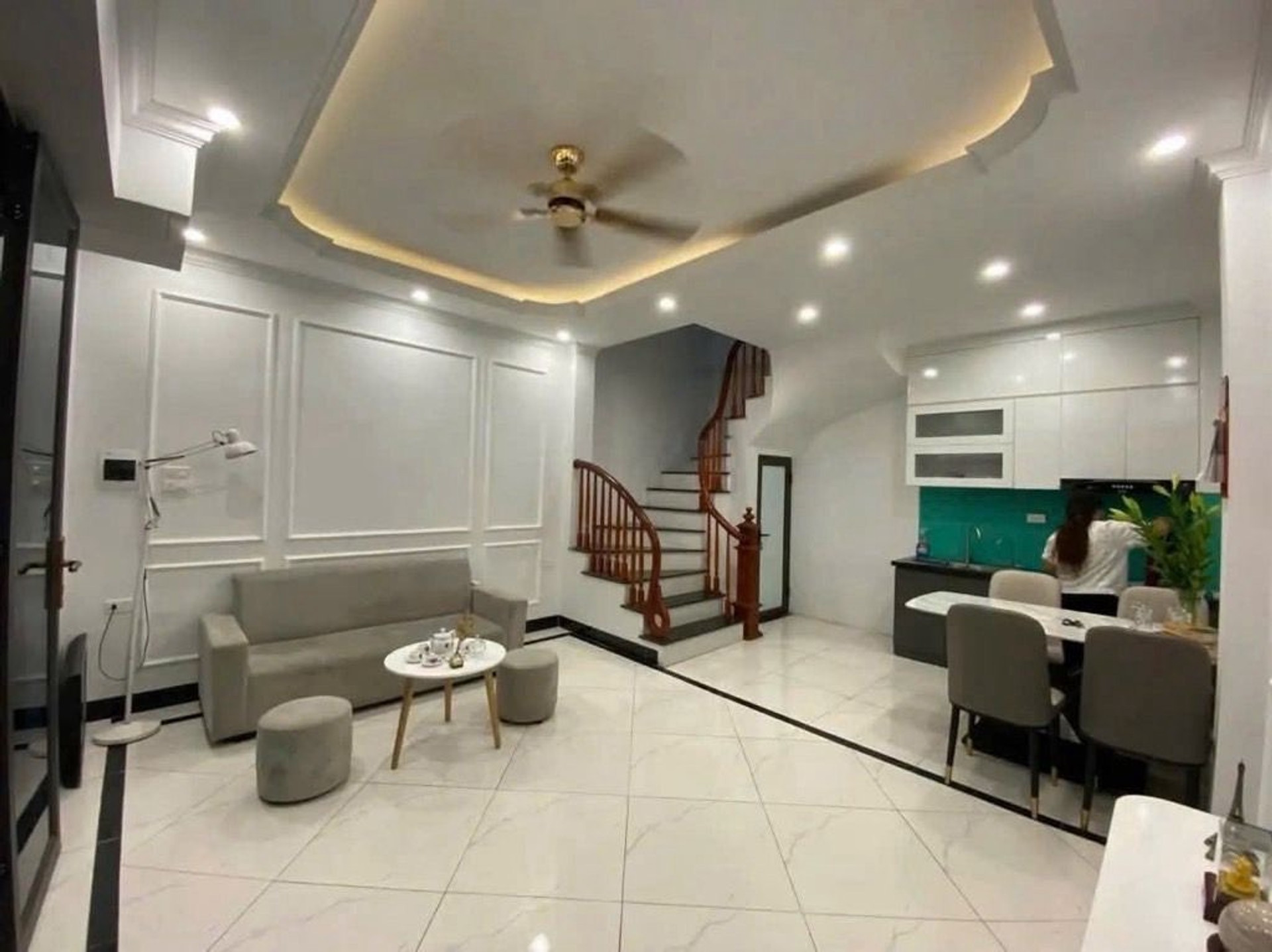 6.1 TỶ | TRẦN KHÁT CHÂN - 35M2 - 4 TẦNG - NHÀ ĐẸP, FULL NỘI THẤT, CÁCH PHỐ 45M