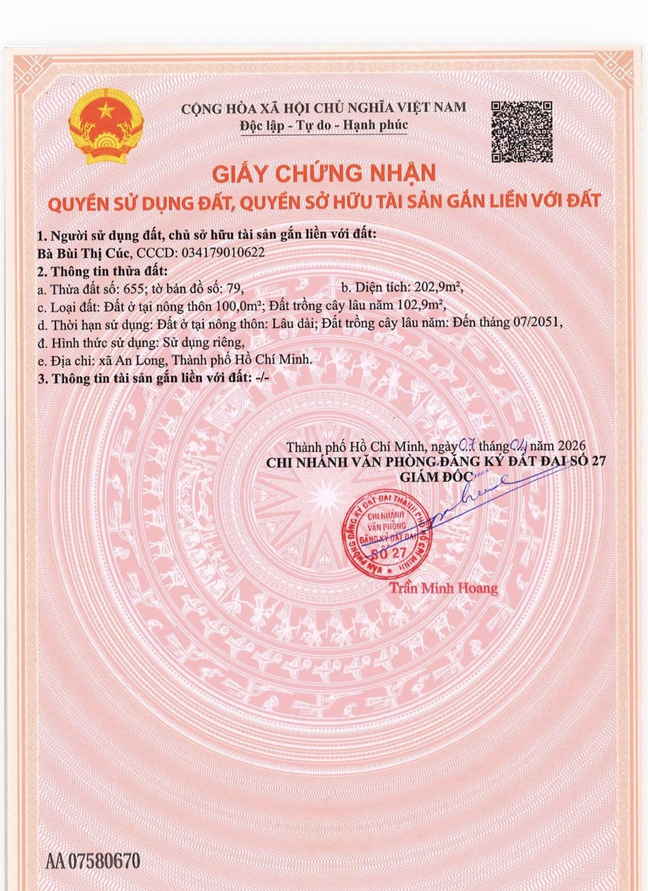 Bđs phú giáo