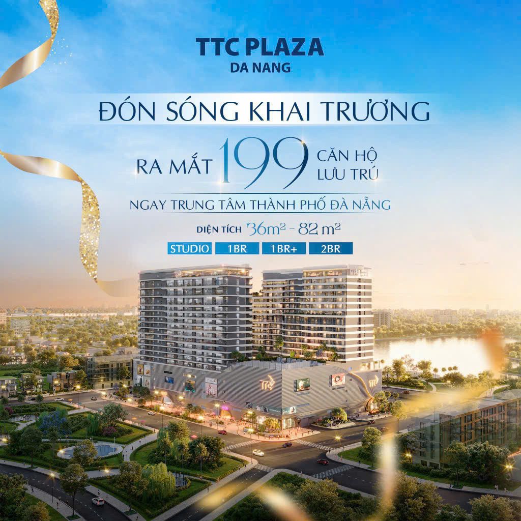 🌟 TTC Plaza Đà Nẵng – Biểu Tượng Đầu Tư Mới Giữa Lòng Thành Phố