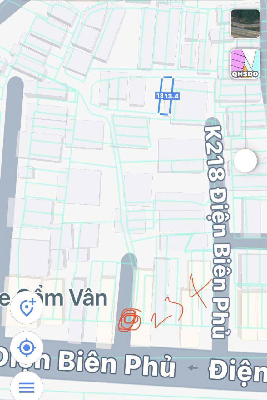 📌📌📌LÀM VIỆC TRỰC TIẾP GIÁ TỐT !!! Bán đất kiệt Điện Biên Phủ, Chính Gián