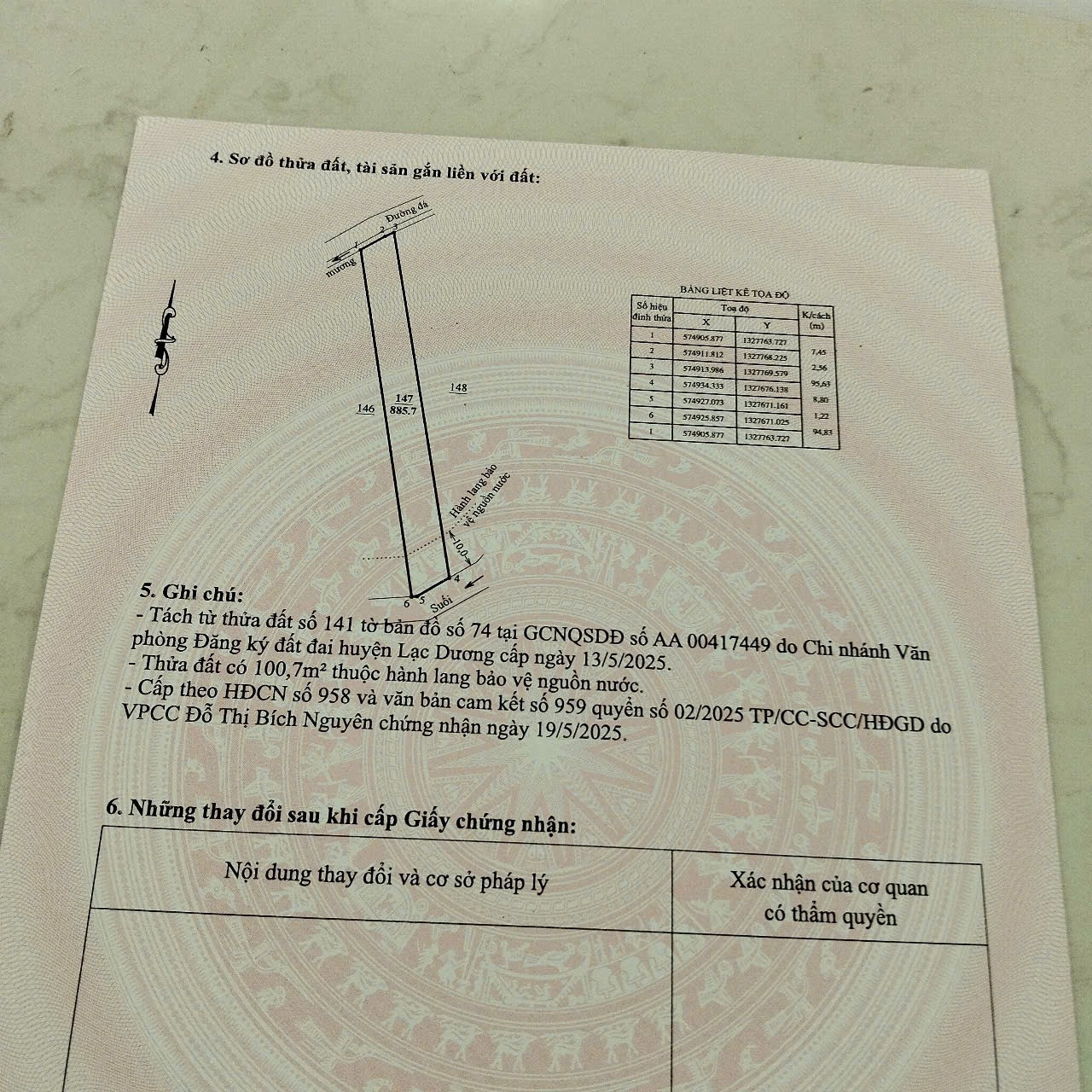 Bán đất 885,7m² ngang 10m giá 4.5 tỷ Phường Lang Biang - Đà Lạt