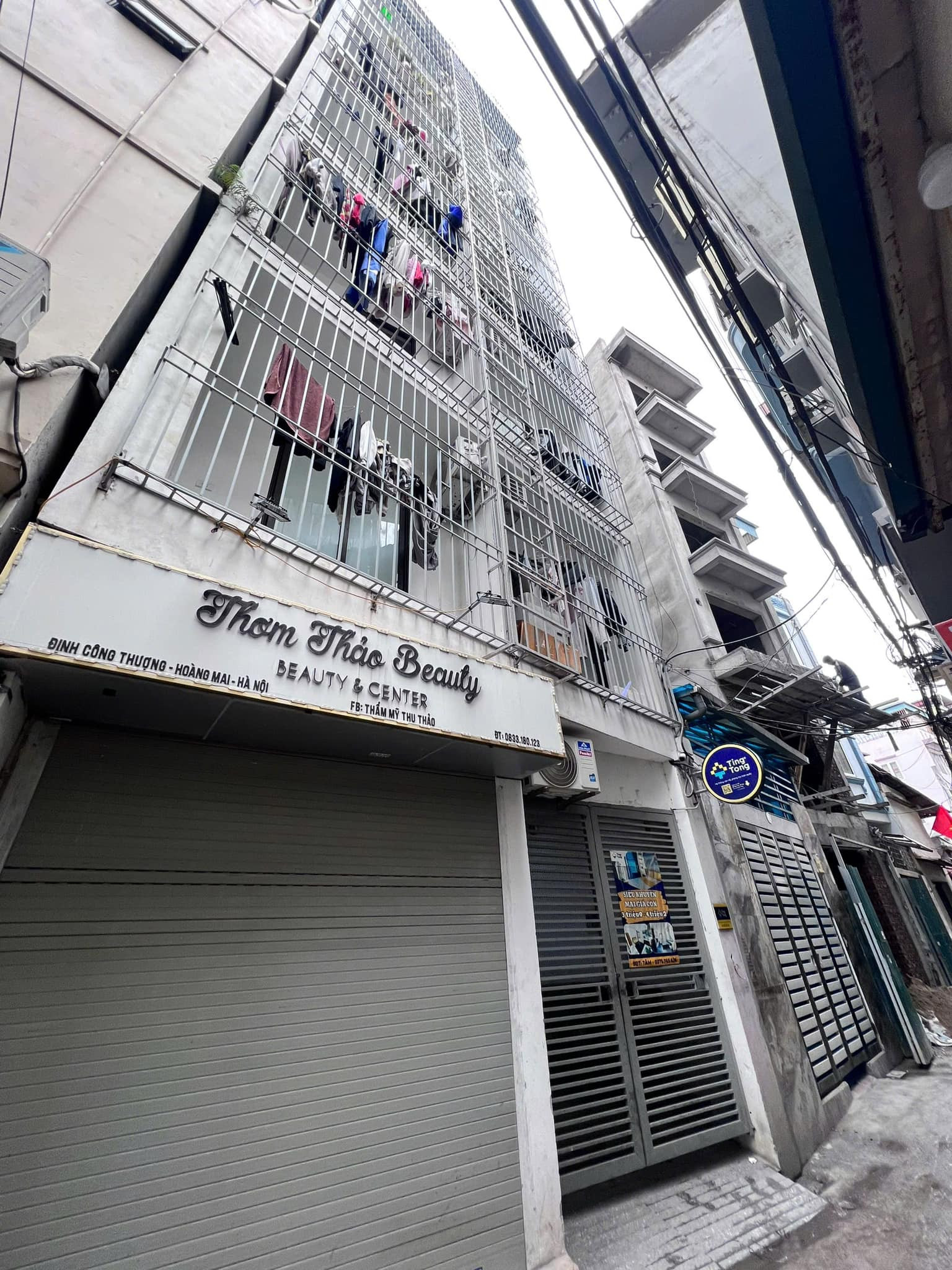 BÁN TÒA NHÀ CHDV ĐƯỜNG ĐỊNH CÔNG THƯỢNG. 100M2 - 8 TẦNG. THANG MÁY. 29 PHÒNG.