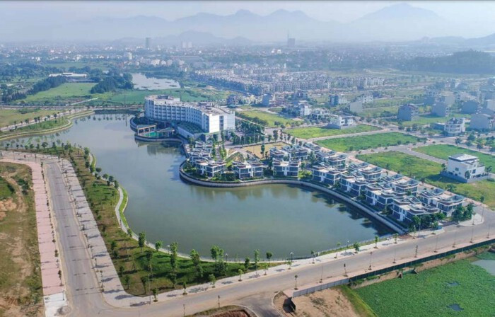 💥BÁN GẤP LÔ ĐẤT ĐẸP TẠI KĐT NAM VĨNH YÊN- KHAI QUANG 300m MT11,75m SẴN SỔ SANG TÊN 32TR/m2 0988296228