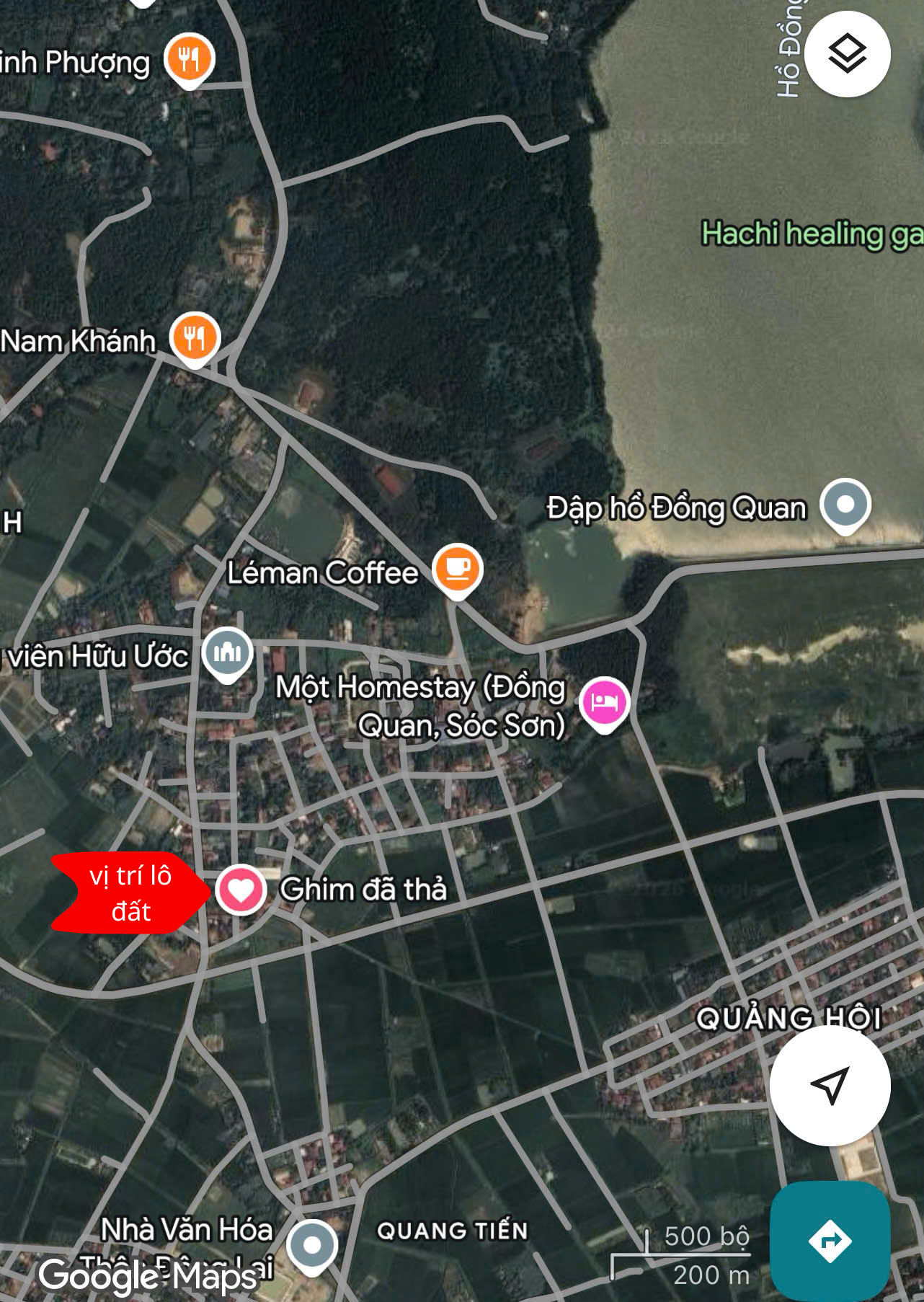 Hàng siêu hiếm. DT 200m2 full thổ cư, giáp bìa làng tại Đông Sơn, Quang Tiến. Giá đầu tư chỉ 3xtr/m2 - có thương lượng