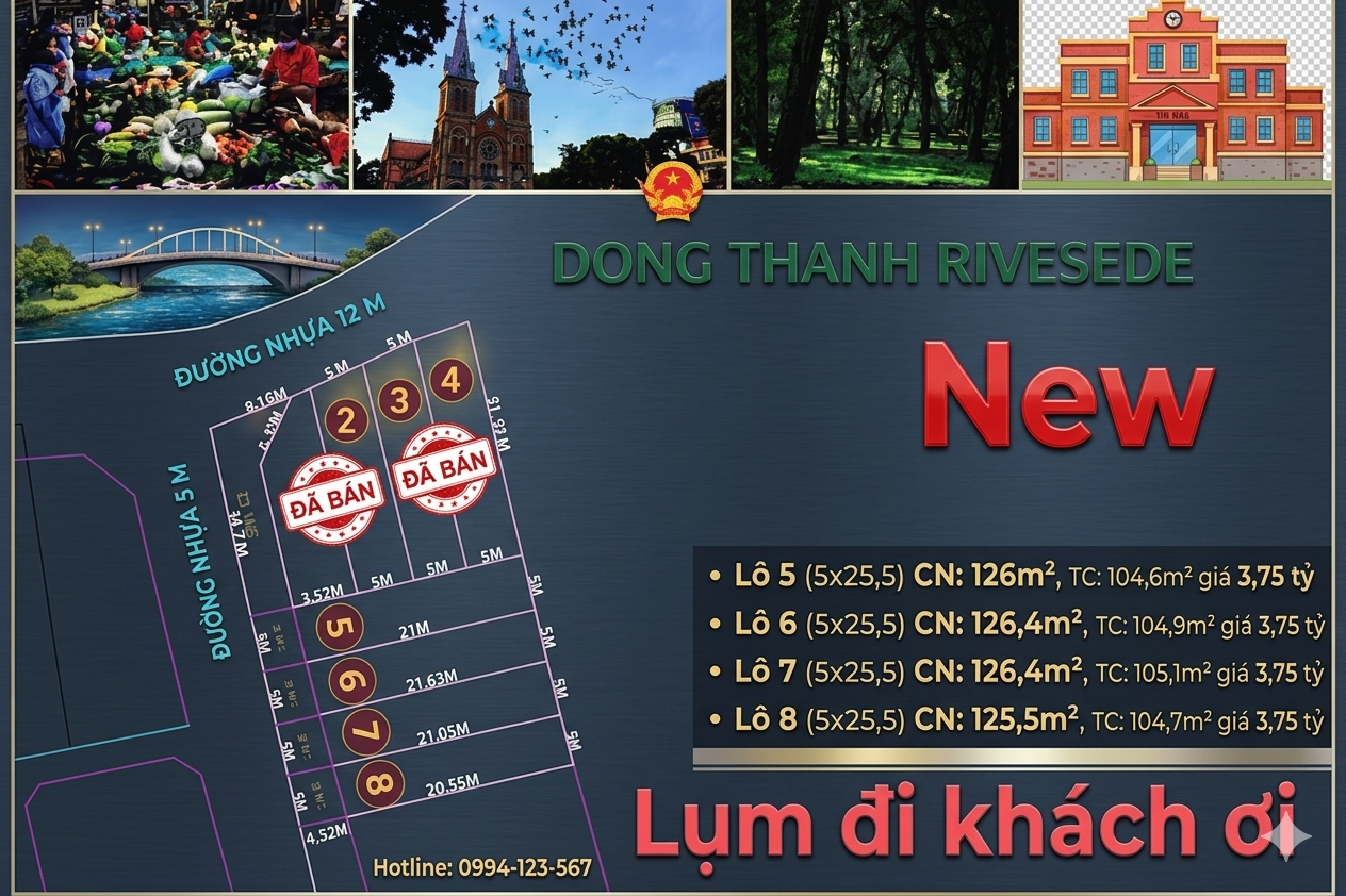 🟥 GIÁ TỐT! LÔ ĐẤT 5x15 ĐẸP GẦN LÊ VĂN KHƯƠNG 3 TY750