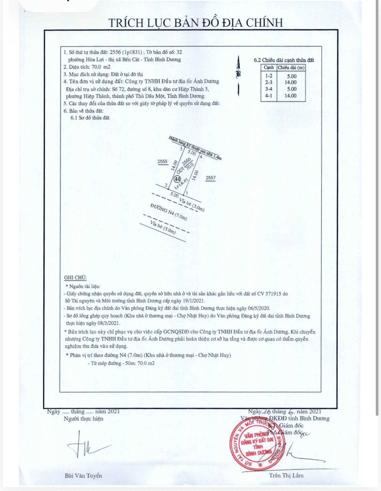 Đất mặt tiền kinh doanh ngay trung tâm
hoà lợi