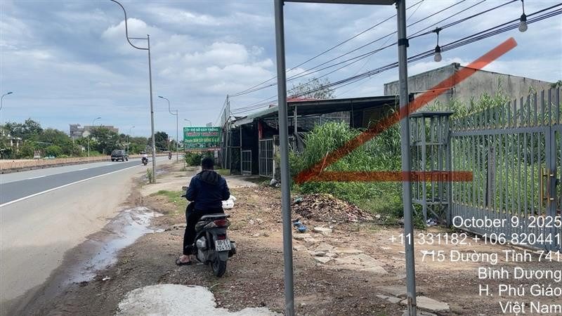 ĐT - 741 ( Ranh An
Bình - Phước Vĩnh đến UBND xã An Bình ) - Xã An Bình- Huyện Phú Giáo - Bình Dương Gía 5 ty 3