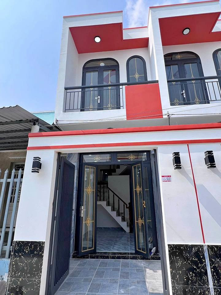 BÁN NHÀ NGAY CÂY XĂNG THẠNH PHÚ MỚI XÂY HOÀN THIỆN TẶNG KÈM NỘI THẤT