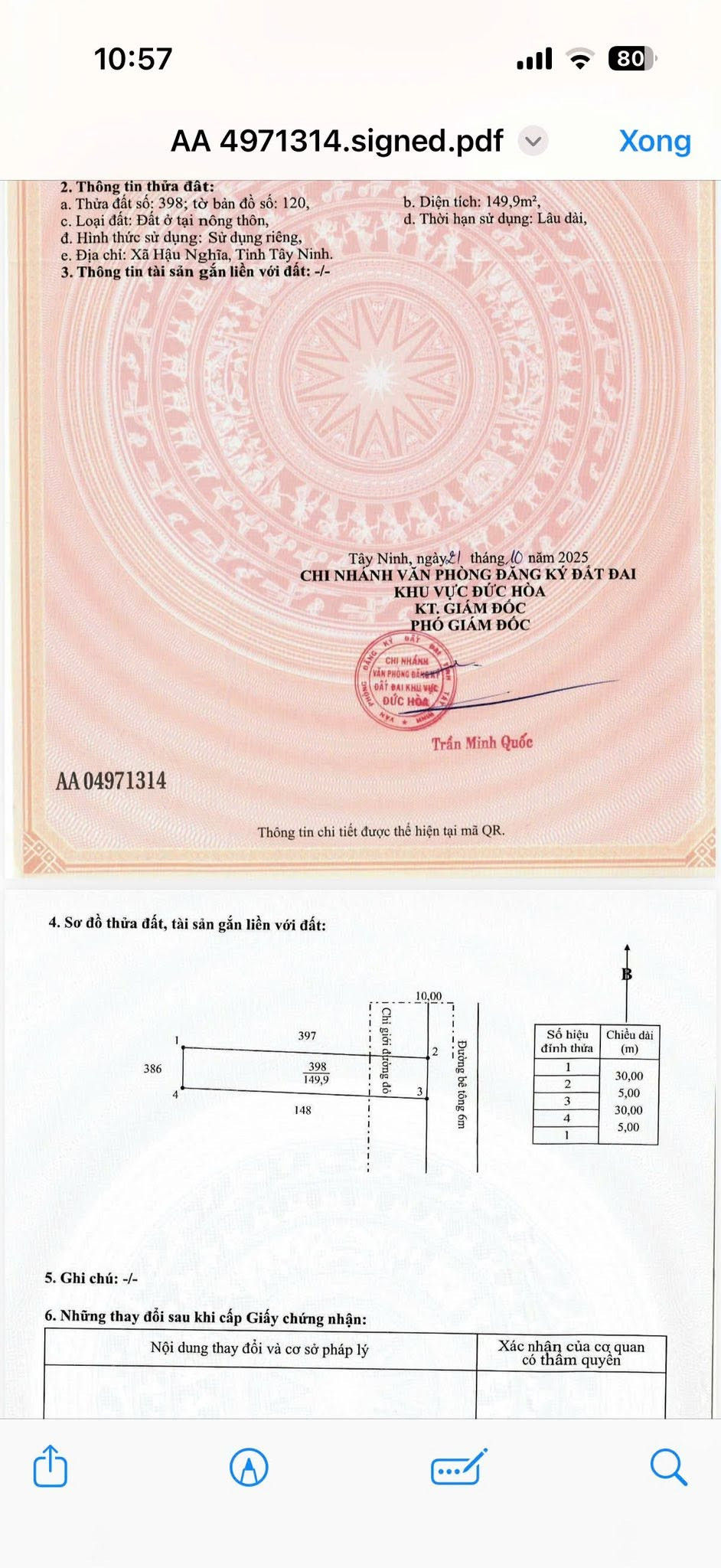 5x30 Thổ/ 760 TRIỆU - CÁCH VINHOMES 930Ha HẬU NGHĨA Chỉ 400m - ĐẦU TƯ SINH LỜI CỰC TỐT CHO ANH CHỊ