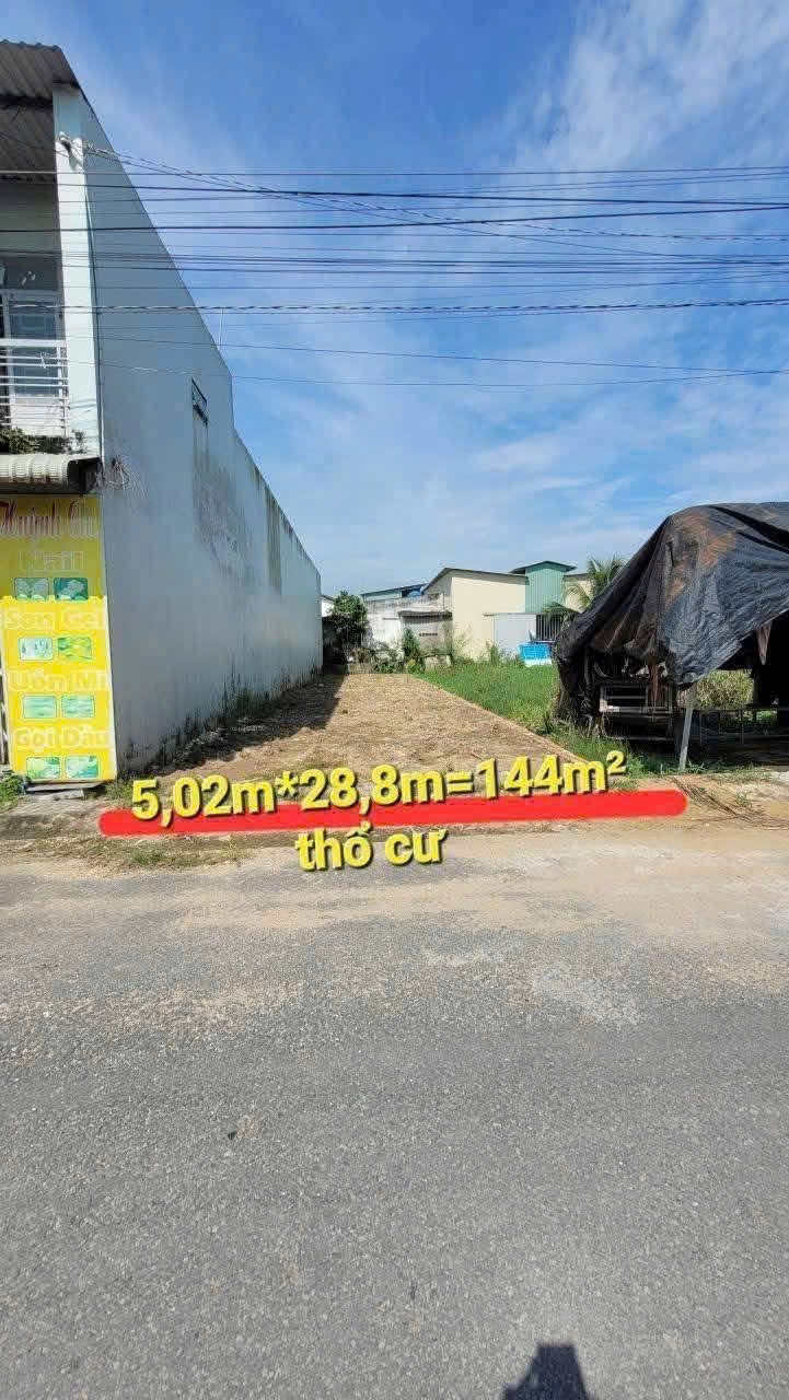 🏡 BÁN ĐẤT NỀN GIÁ TỐT - NGAY TRỤC ĐƯỜNG ĐINH ĐỨC THIỆN, CẦN ĐƯỚC, LONG AN 🏡
📏 Diện tích: 6m x 24m (144m²) chỉ 600tr