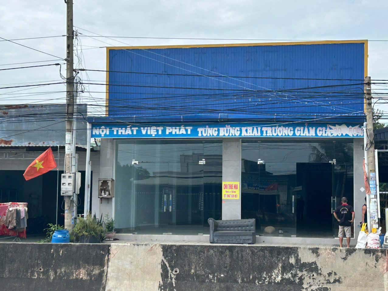 Mặt tiền đường DT782 - 590m2- kinh doanh- cho thuê có dòng tiền - 8,9 tỷ thương lượng gọi 0772507203