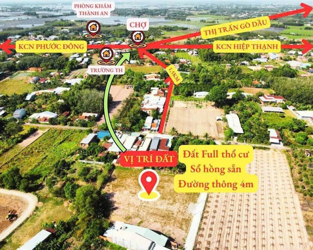 🍀 420 TRIỆU – ĐẤT FULL THỔ CƯ – ĐƯỜNG BÊ TÔNG THÔNG