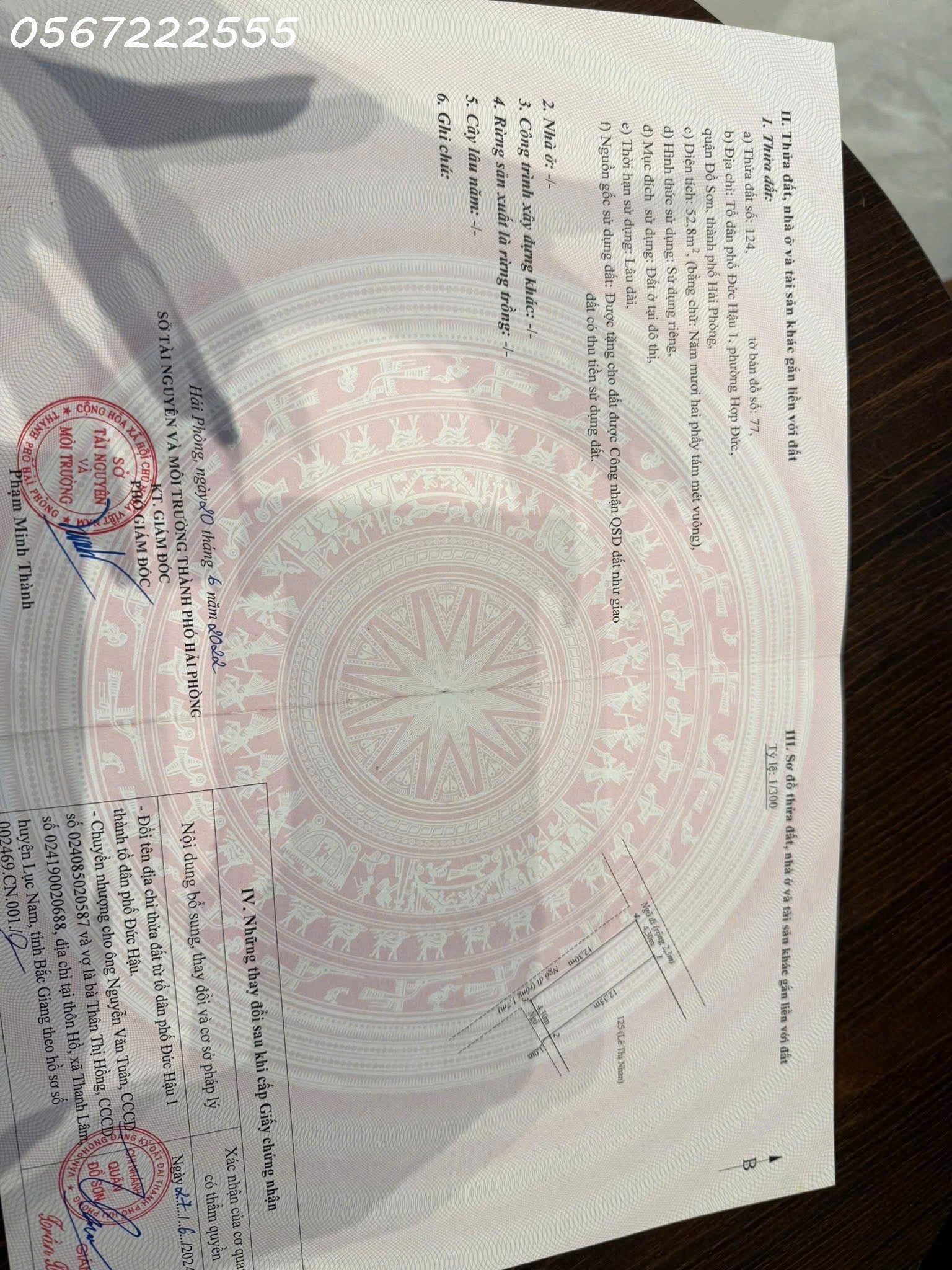 Bán đất lô góc 3 mặt tiền tại Đức Hậu, Hợp Đức - ZALO 0567 222 555