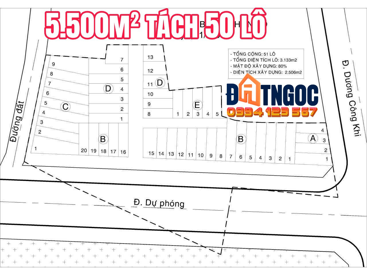 🟥Mặt tiền Dương Công Khi 5500m² thổ cư full 4000m² giá 135 tỷ Xã Xuân Thới Thượng, Bà Điểm mới