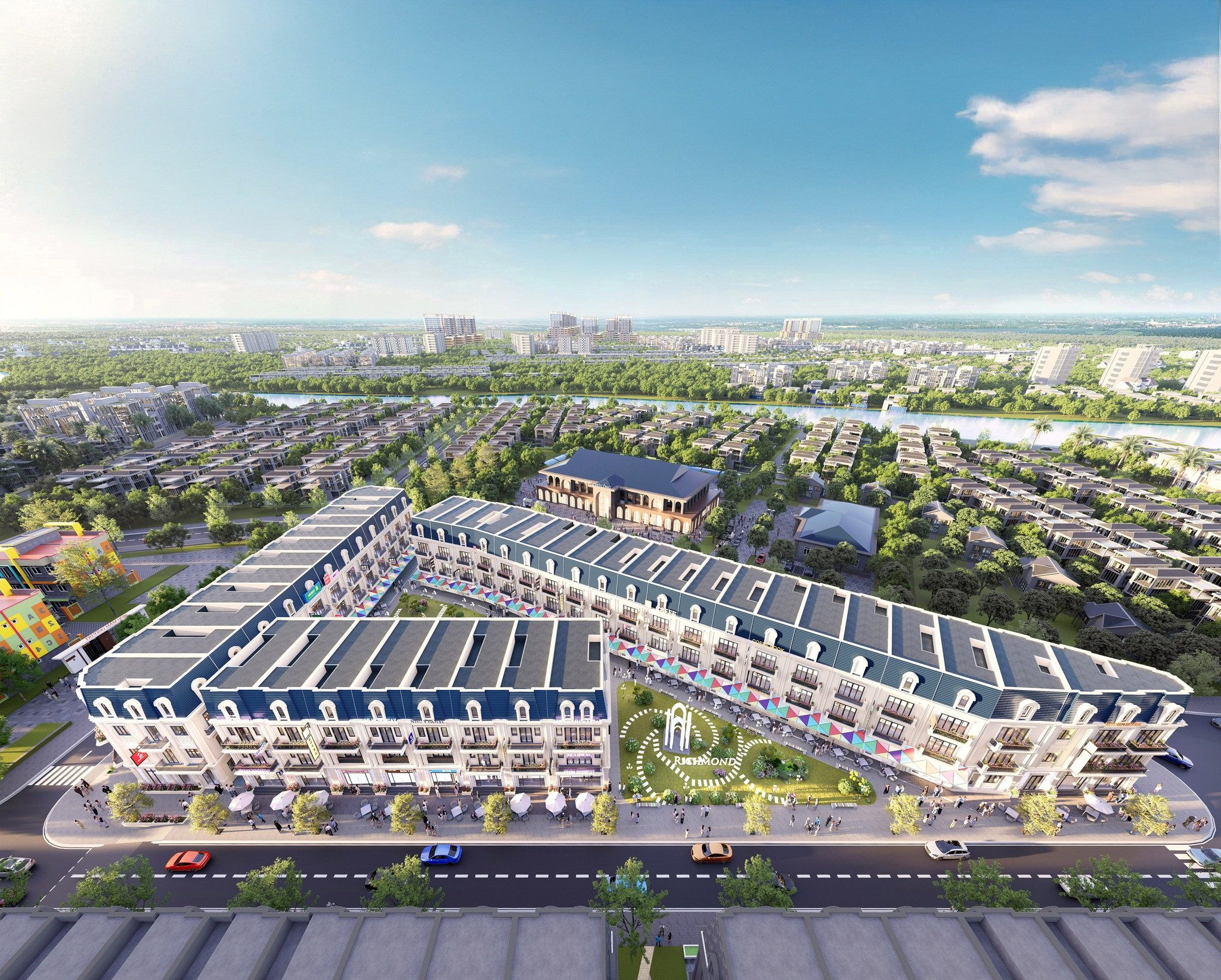 RICHMOND PHÚ XUÂN - RA MẮT 40 CĂN SHOPHOUSE NGAY GẦN TRUNG TÂM THÀNH PHỐ
