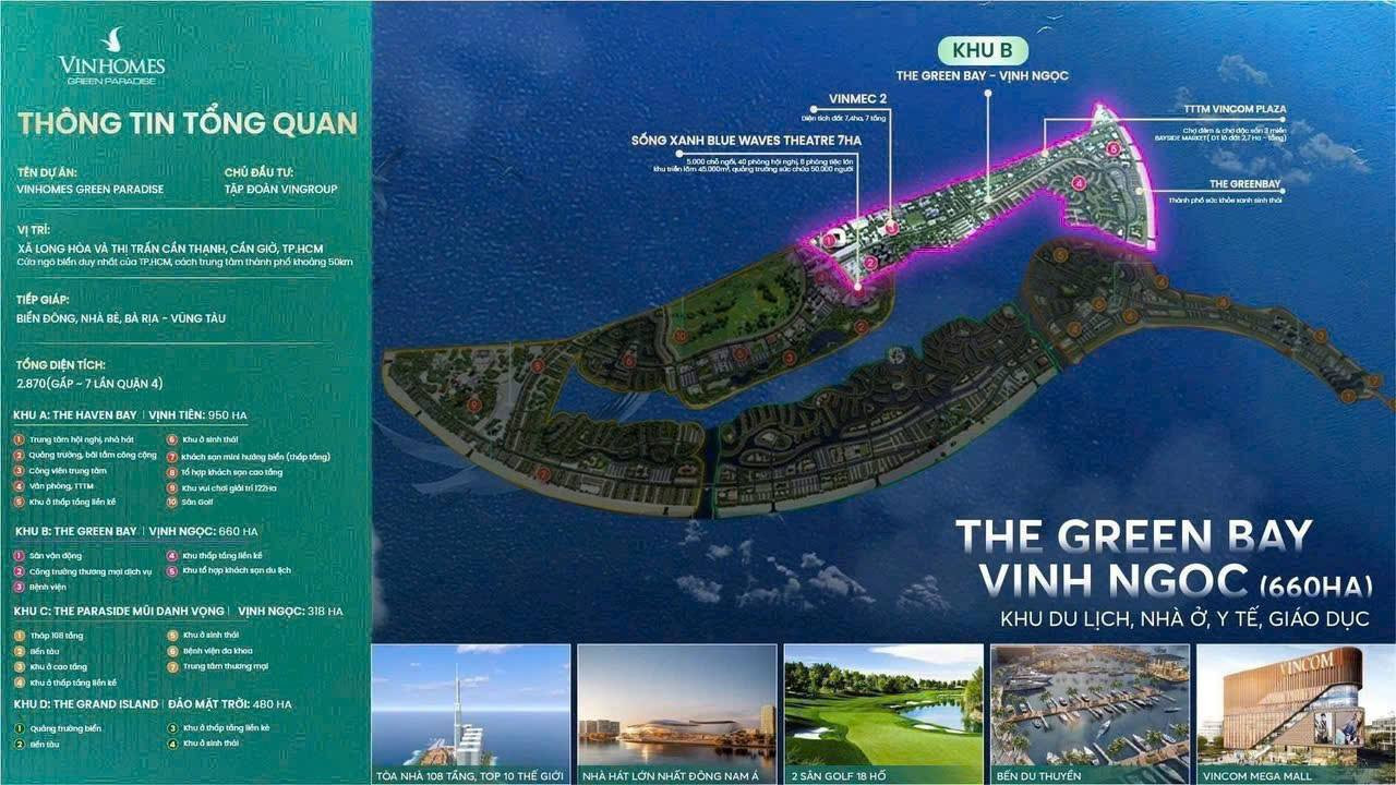 BÁN DỰ ÁN VINHOMES PARADISE CẦN GIỜ-BOOKING SỚM ĐỂ CHỌN CĂN ĐẸP NHẤT NGAY HÔM NAY