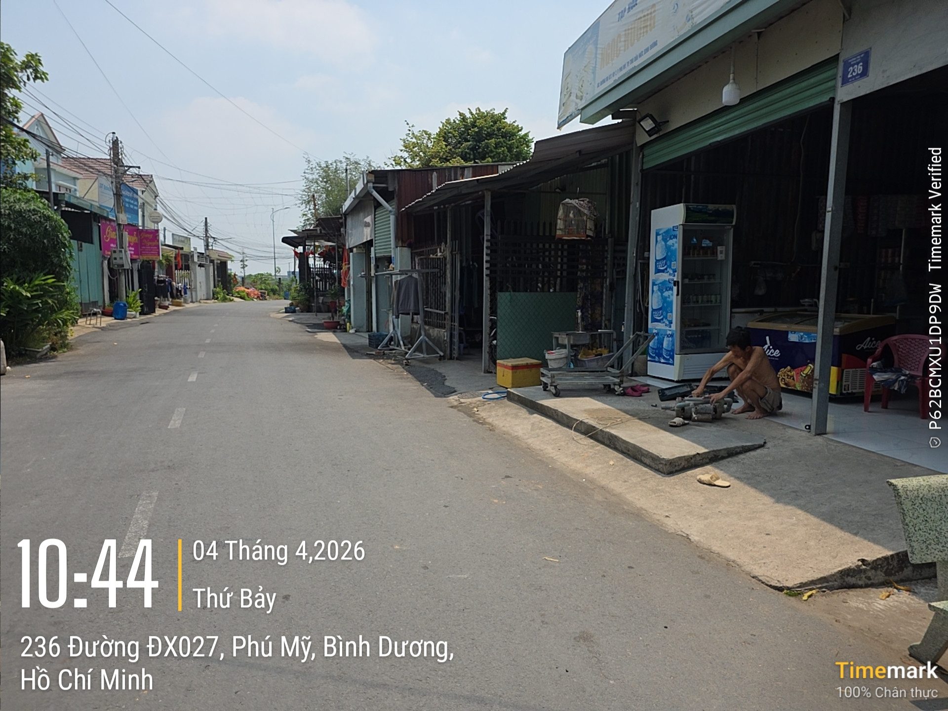 Bán Đất 133.9m2 có sẵn 76 m2 thổ cư giá 3.35 tỷ tại Đường Đx-027  Phường Phú Mỹ Thành phố Thủ Dầu Một Bình Dương