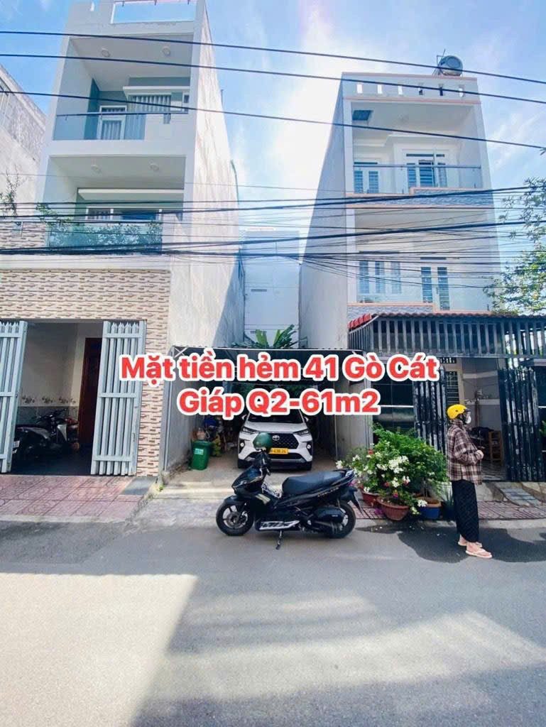 Đất Nền 60m2, Hẻm Xe Hơi Gần Chung Cư RiCa Gò Cát, Q9