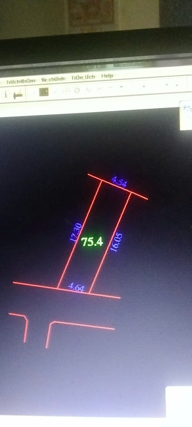 Bán đất 75,4m² ngang 4.5m giá 3.2 tỷ Xã Đồng Trúc đường nhựa ô tô tránh