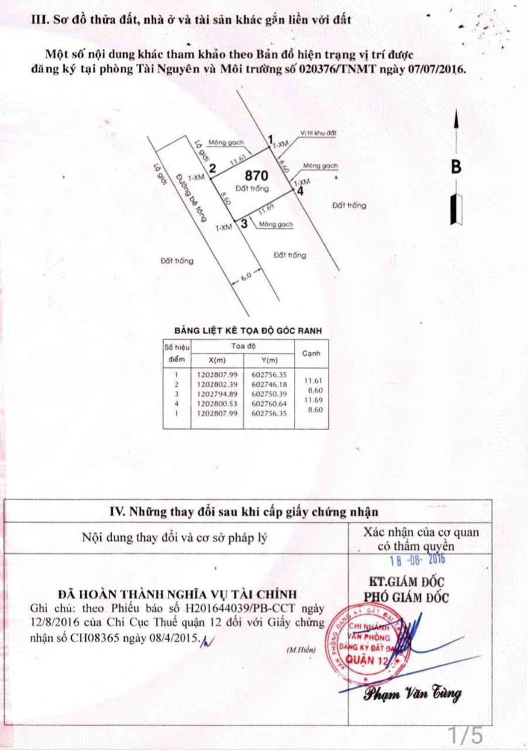 BỀ NGANG 8.6M THÊNH THANG HIẾM CÓ - ĐẤT FULL THỔ CƯ 100M2 ĐƯỜNG XE TẢI THẠNH LỘC Q12 HẠ CHÀO CÒN 6.8 TỶ