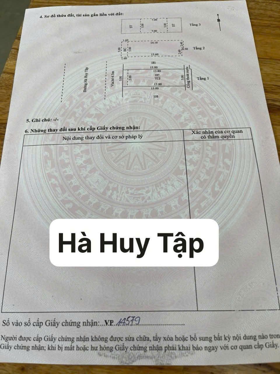 Nhà mặt tiền Hà Huy Tập 📌📌📌LÀM VIỆC TRỰC TIẾP GIÁ TỐT