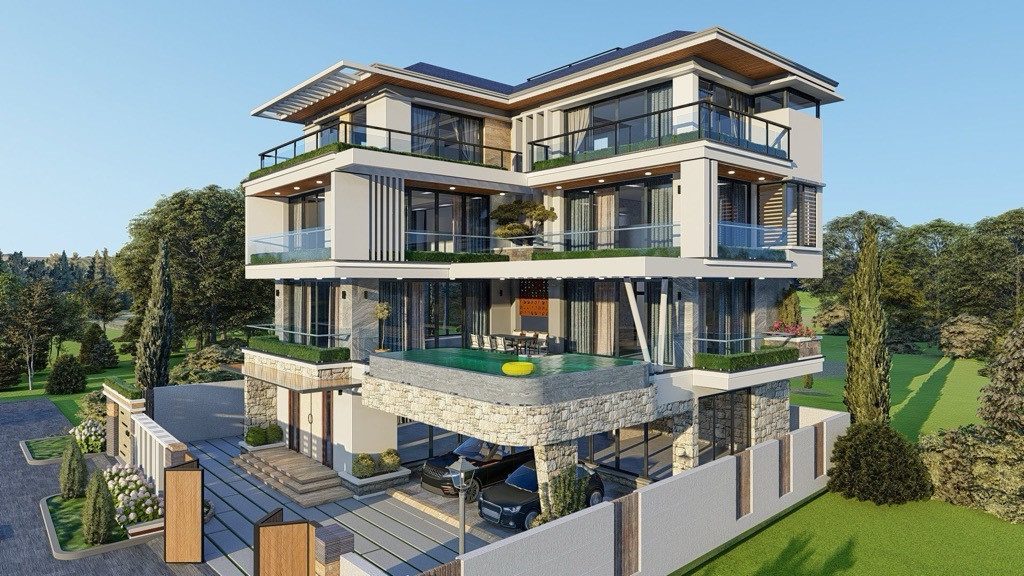 SIÊU PHẨM BIỆT THỰ ĐƠN LẬP - BỂ BƠI, SỤC BỐN MÙA - THANG MÁY - VỈA HÈ - 3 Ô TÔ TRÁNH - 20M RA MẶT PHỐ - KHU TOÀN QUAN CHỨC