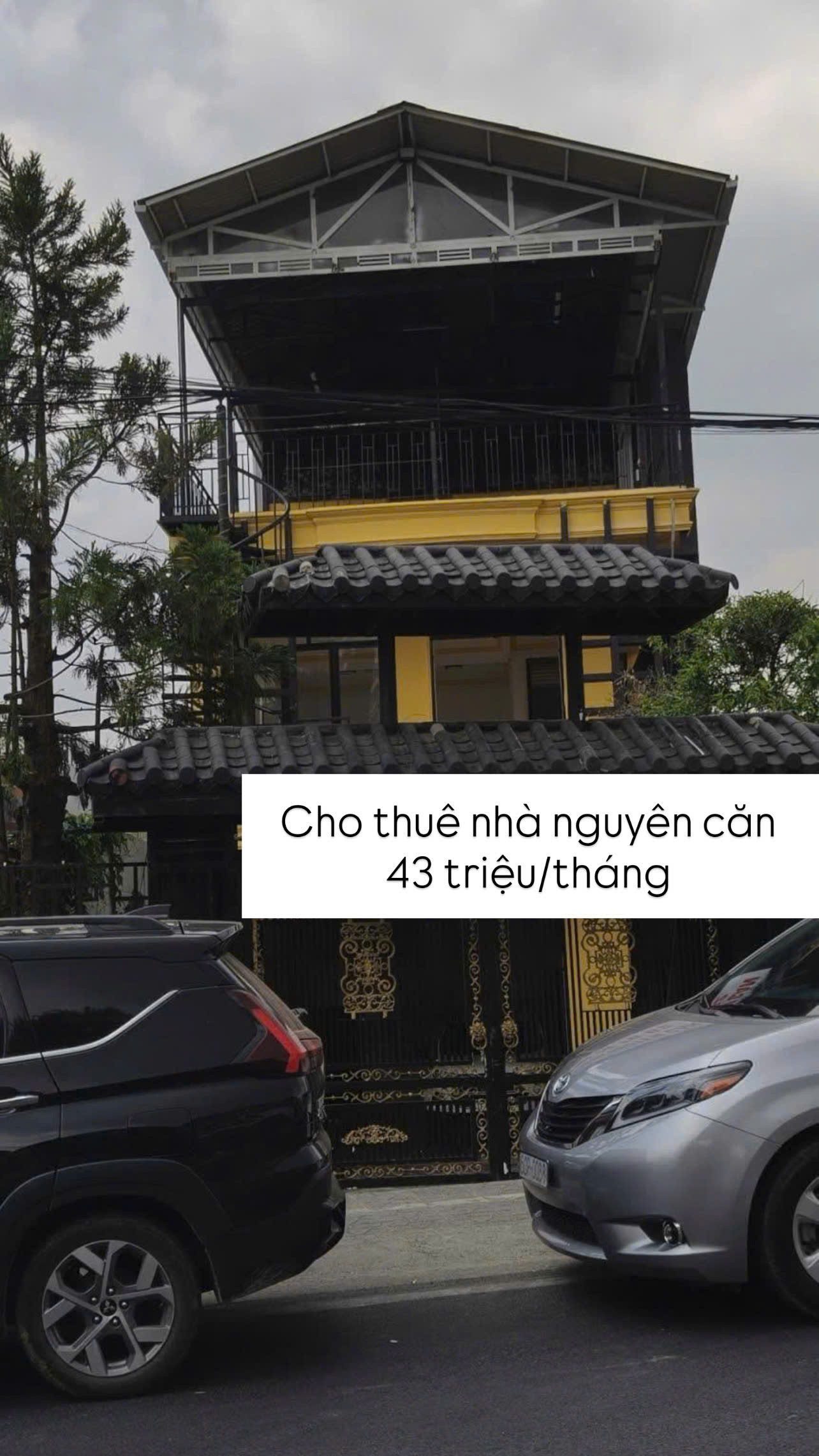 Cho thuê nhà mặt tiền 43 triệu/tháng phường 6 Đà Lạt