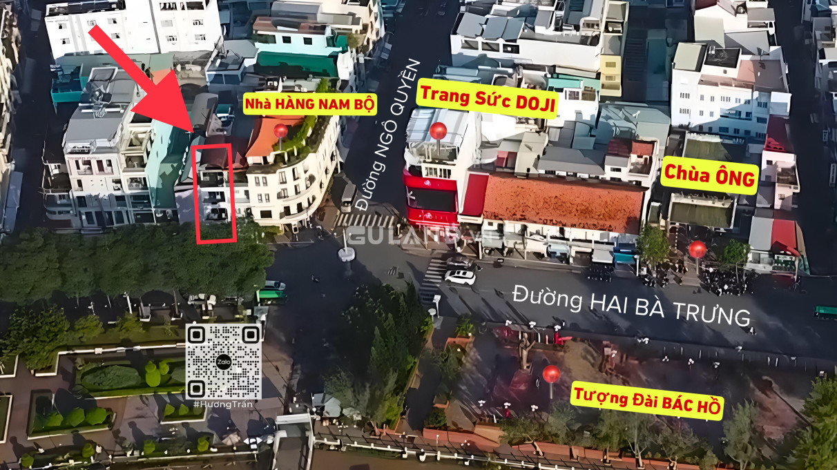 Hiếm!!! Bán nhà 4 tầng (ngay đèn ba ngọn bến NINH KIỀU) mặt tiền Hai Bà Trưng