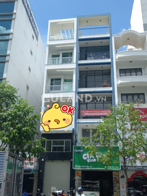 cho thuê nhà mặt tiền đường hậu giang
