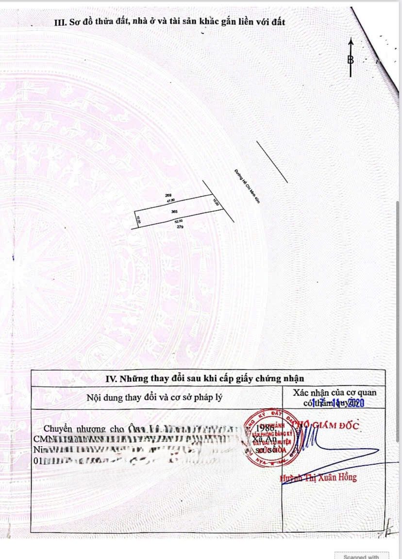 Bán đất mặt tiền Hồ Chí Minh, xã An Ninh Đông dt 499m2 full thổ giá 3,85 tỷ