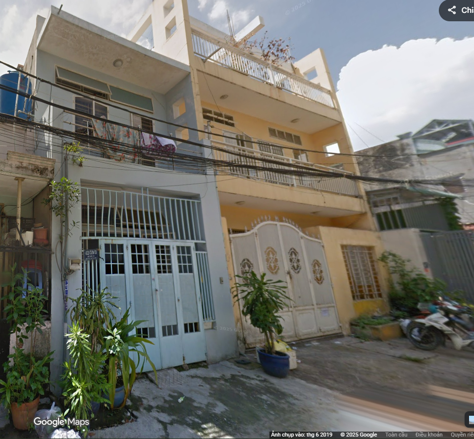 Bán nhà 62.8m² ngang 4m giá 6.5 tỷ Phường Tây Thạnh
