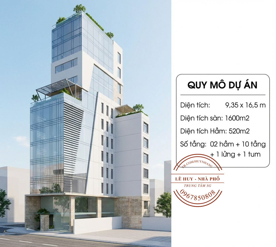 Bán Đất Mặt Tiền 178-180 Hồ Văn Huê Phú Nhuận - (9,35 x 21 nở hậu 21) 248m2