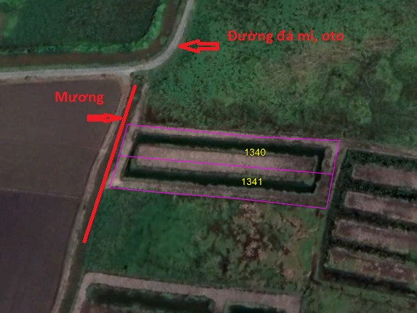 Bán đất 1102.1m² ngang 14m giá 2.7 tỷ Xã Củ Chi