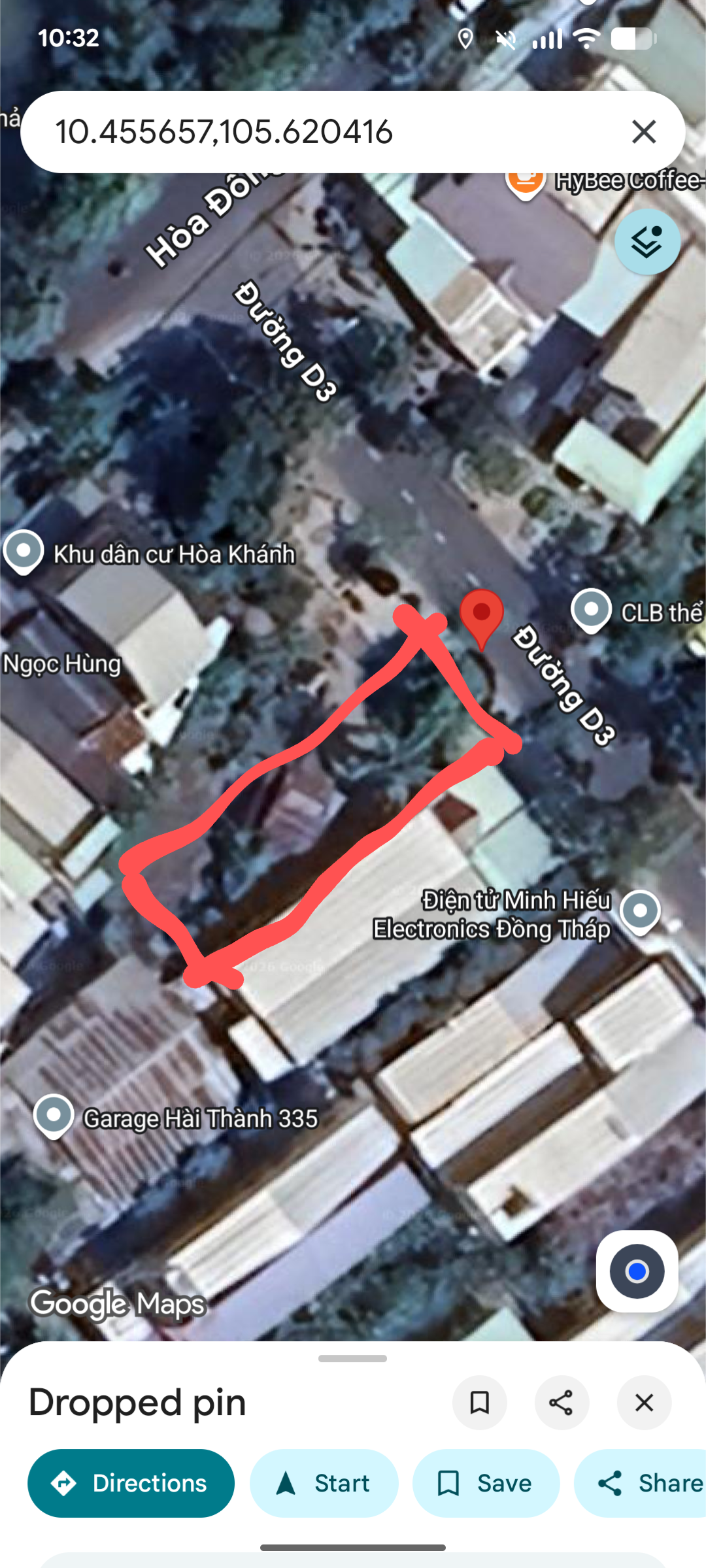 Bán đất 178.3m² ngang 7m giá 1.9 tỷ tại Đường Hòa Đông Phường Cao Lãnh