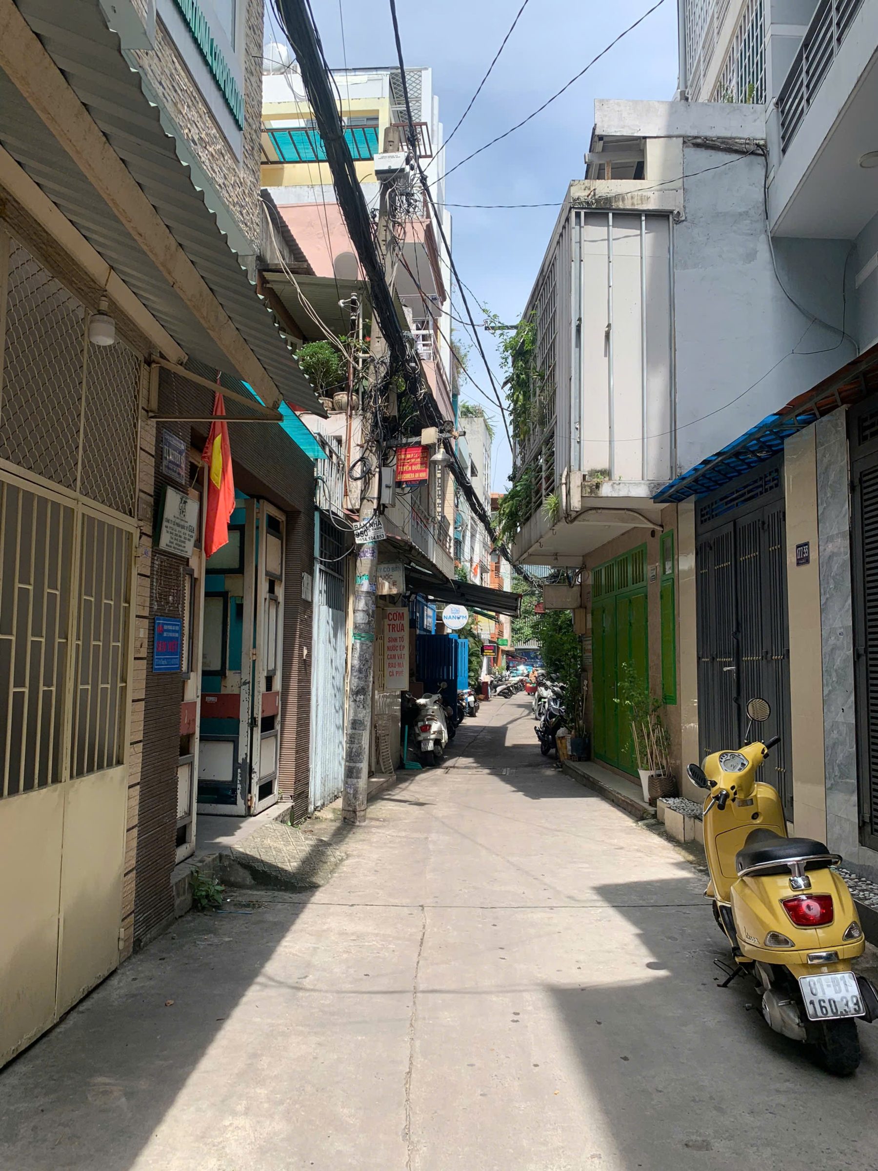 56M2 - HOÀ HẢO Q.10 - HẺM 5M THẲNG 1 TRỤC TỚI NHÀ - DÀI 15M 3 TẦNG - 8.x TỶ