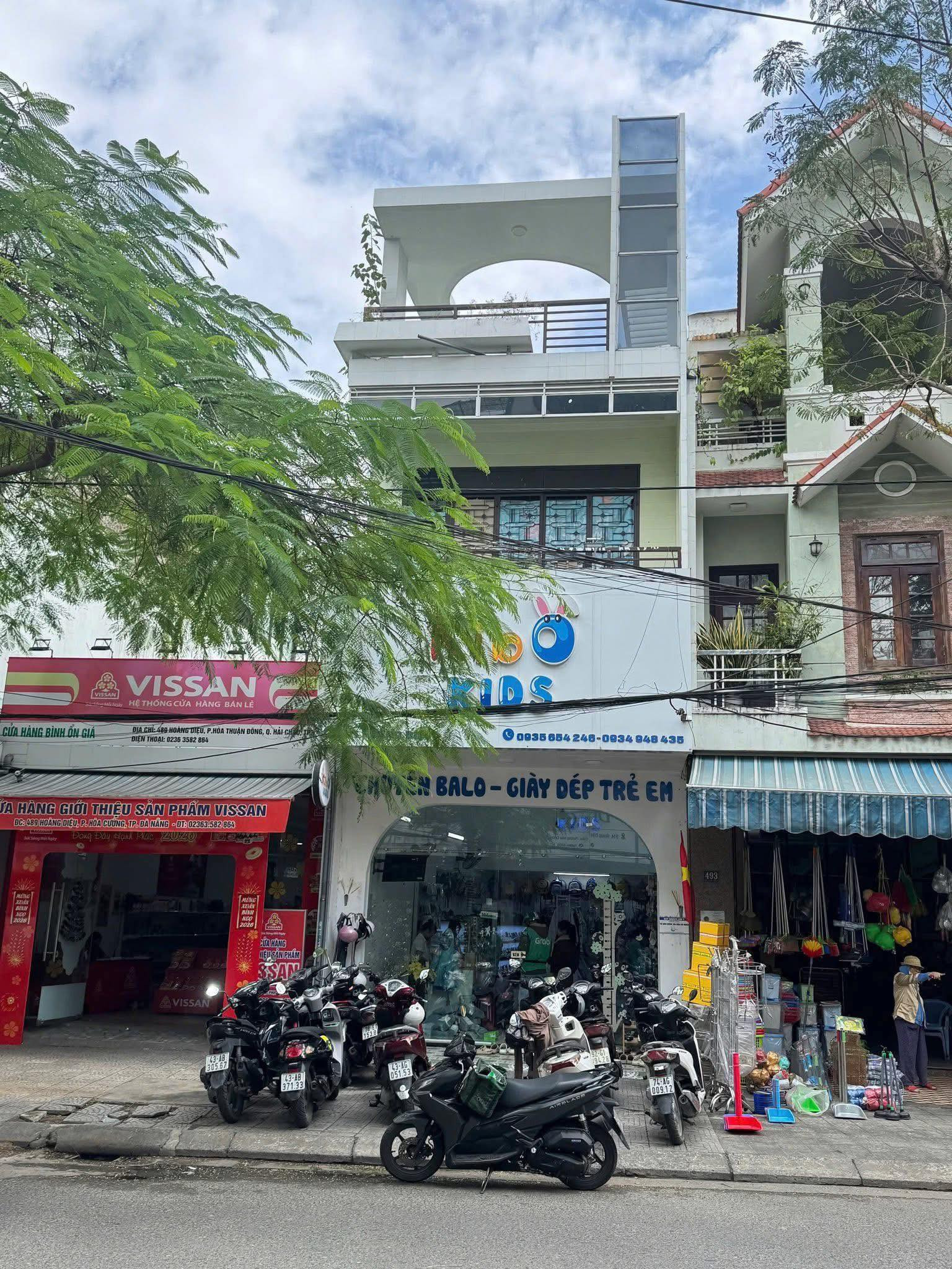Bán nhà MT HOÀNG DIỆU con đường huyết mạch trung tâm Đà Nẵng