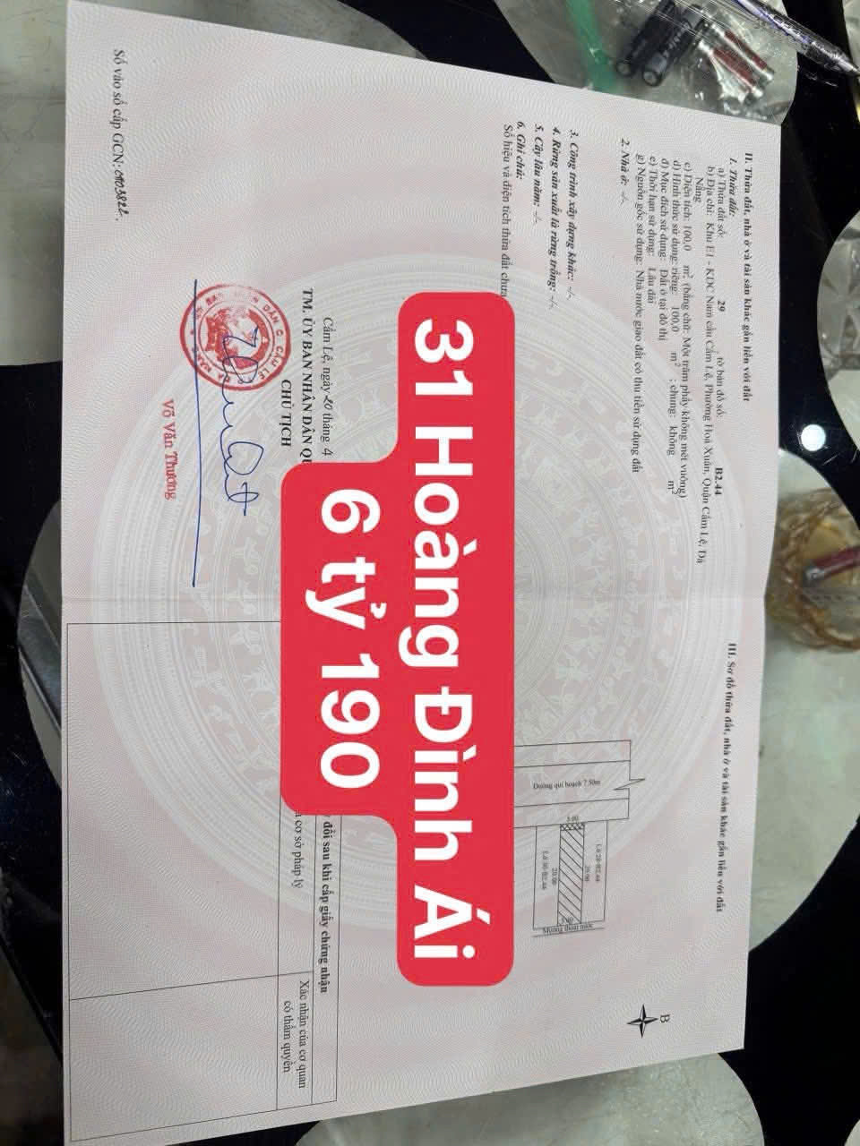 📌📌📌LÀM VIỆC TRỰC TIẾP GIÁ TỐT !!! Bán đất Hoàng ĐÌnh Ái, Hòa Xuân