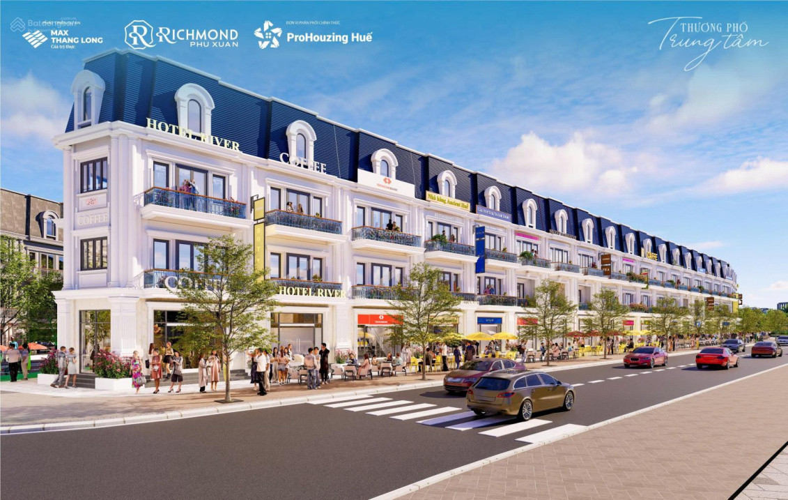 Shophouse mặt tiền chợ cống mới cơ hội đầu tư dòng tiền 480tr/năm tại trung tâm TP Huế
