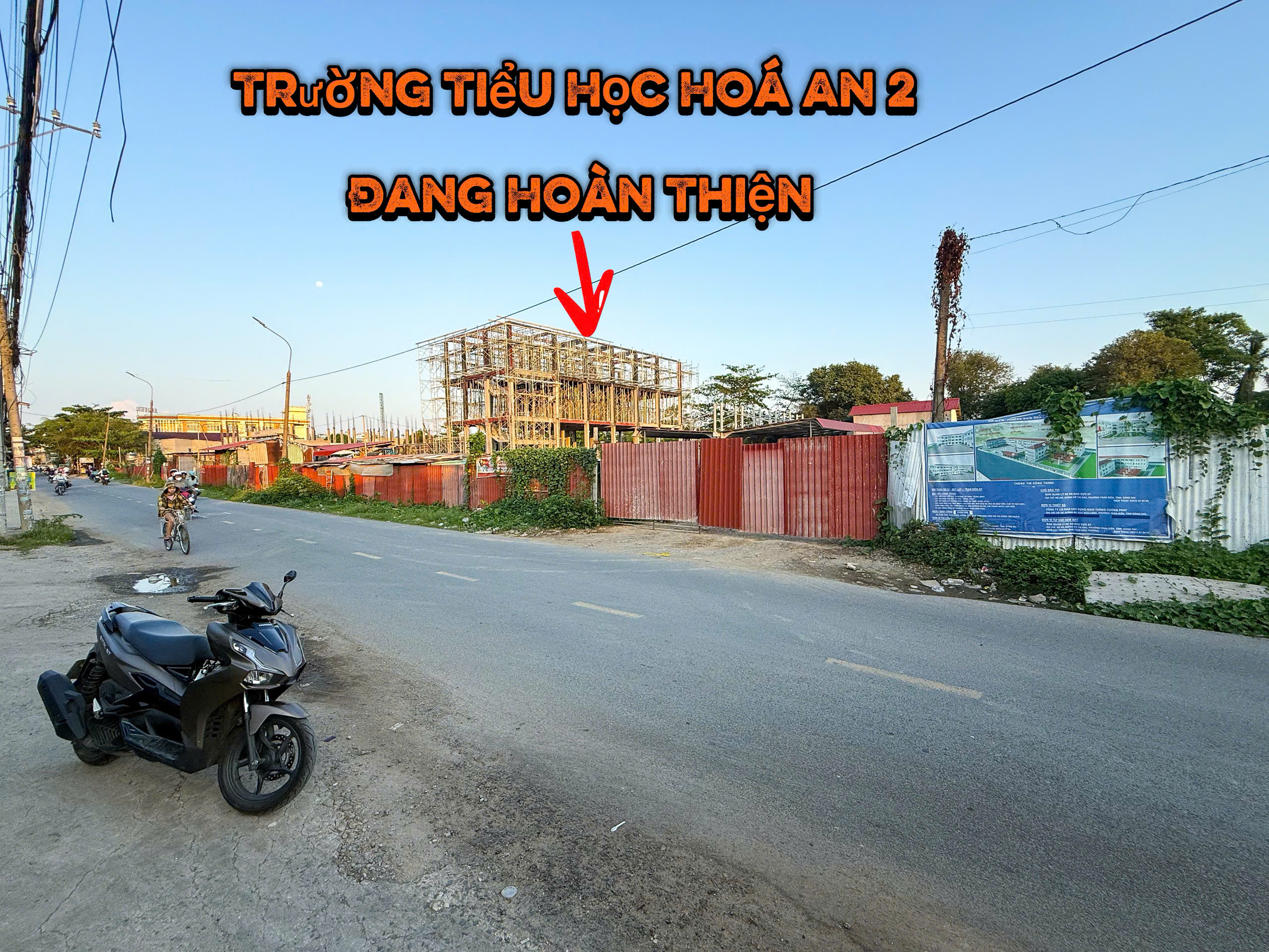 HÀNG HIẾM (LÔ GÓC 2 MẶT TIỀN) KDC HOÀNG MINH CHÁNH P. HOÁ AN. GIÁ CHỈ 2,6 TỶ