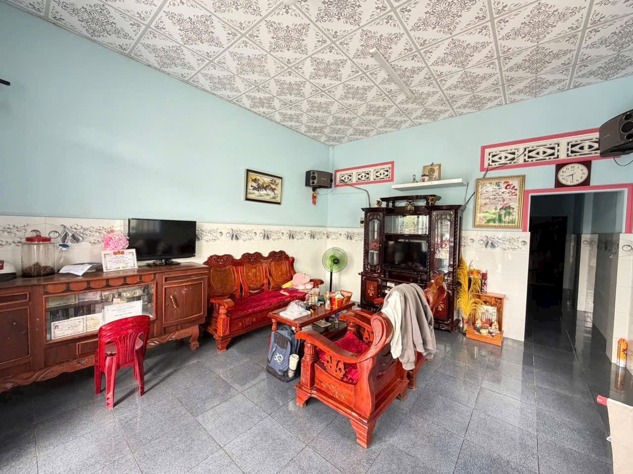Bán nhà cấp 4 113m2 có Sân Vườn. phường Hoá an (củ), Biên Hoà đường xe hơi thông 7 chỗ