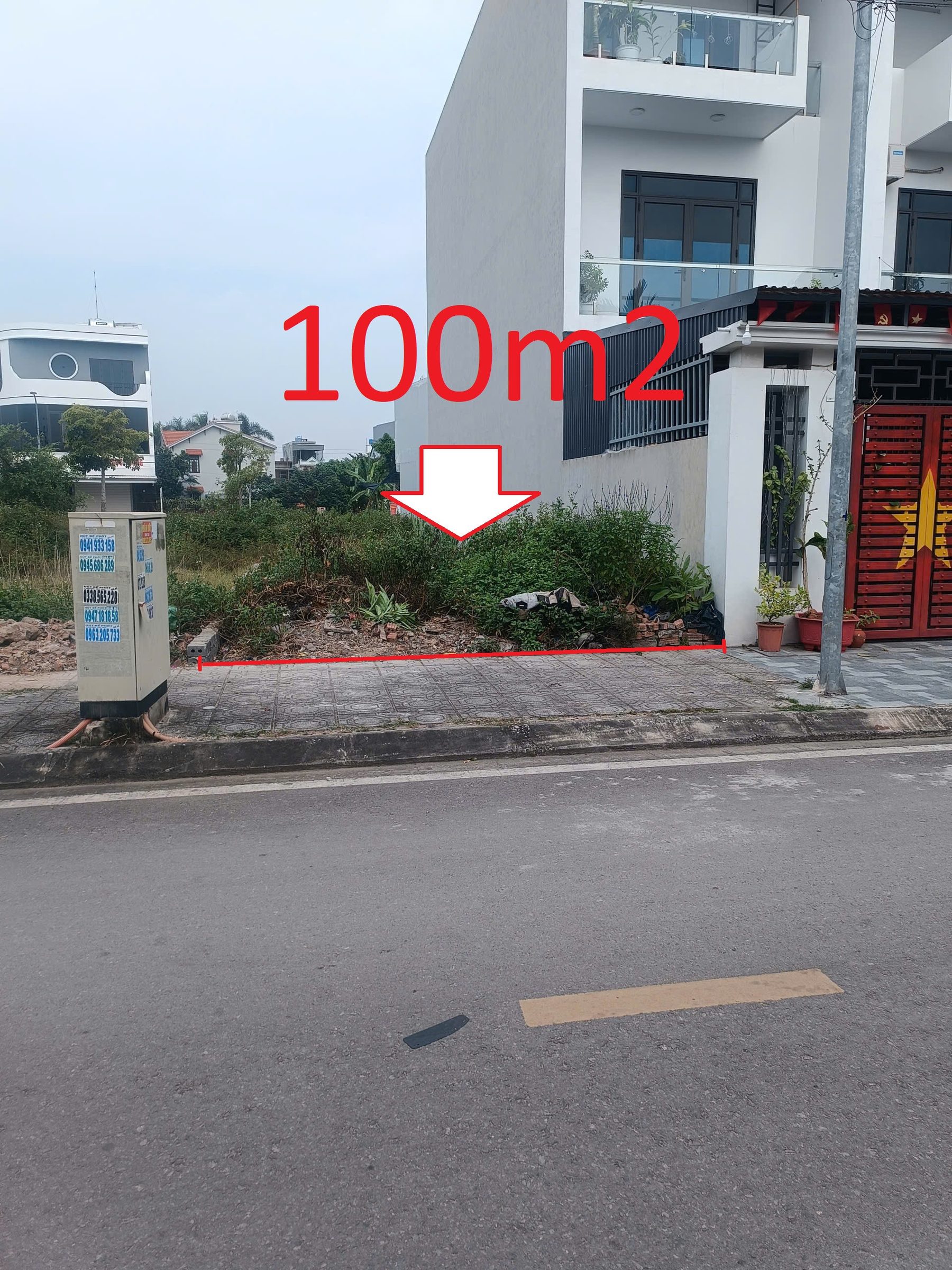 CẦN TIỀN BÁN GẤP LÔ SÁT KCN HẢI LONG VSIP 1,3 TỶ SẴN SỔ