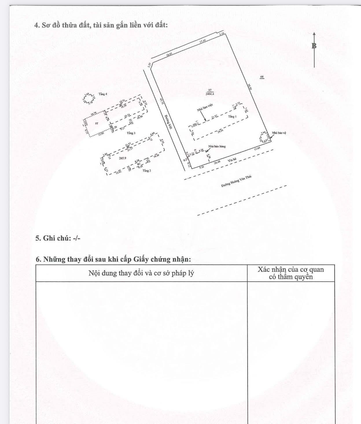 BÁN ĐẤT TẶNG NHÀ VĂN PHÒNG 3 TẦNG MẶT TIỀN ĐẠI LỘ HOÀNG VĂN THÁI - GIÁ ĐẦU TƯ