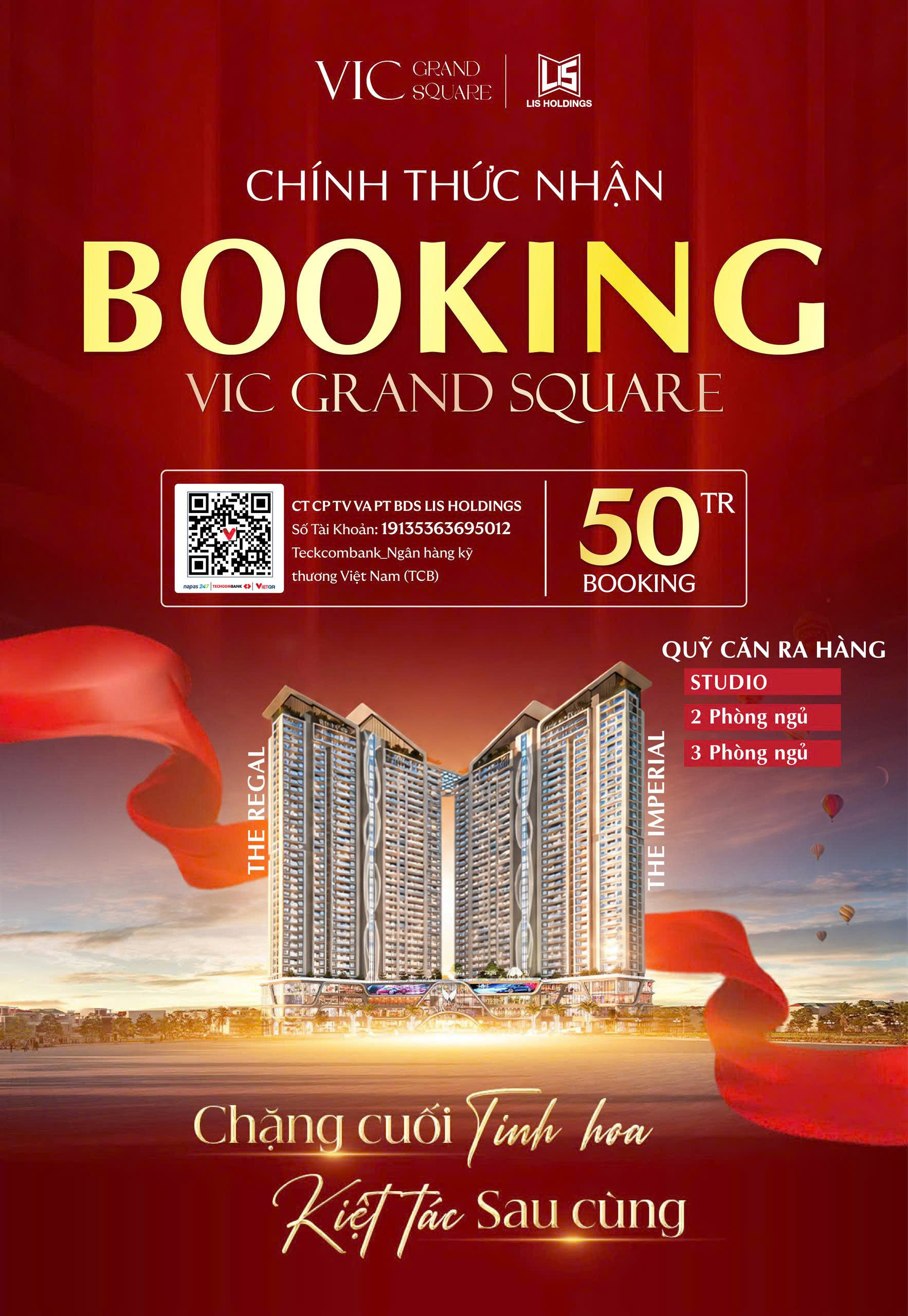 QUỸ CĂN CUỐI CÙNG VIC GRAND SQUARE CHÍNH THỨC MỞ BOOKING – VIEW QUẢNG TRƯỜNG ĐẸP NHẤT, ƯU ĐÃI TỐT NHẤT TỪ CĐT!
