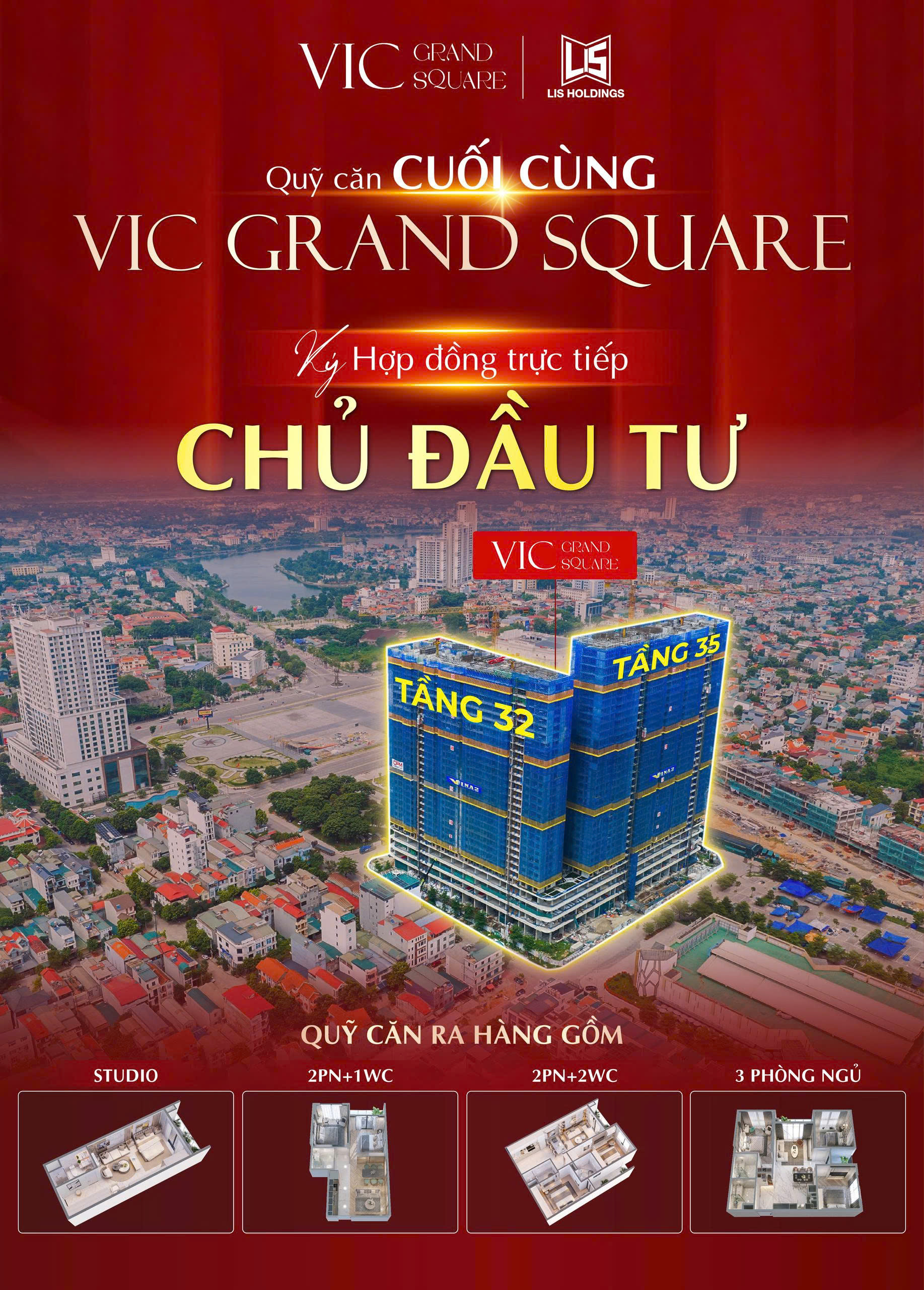 QUỸ CĂN CUỐI CÙNG VIC GRAND SQUARE CHÍNH THỨC MỞ BOOKING – ĐỪNG BỎ LỠ LẦN 2!