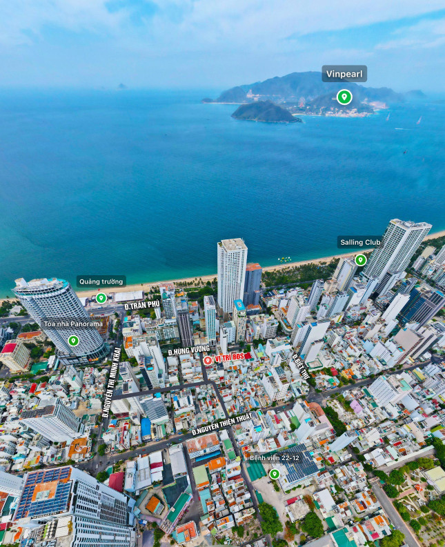 Bán nhà 3 tầng hẻm 100 Hùng Vương Nha Trang